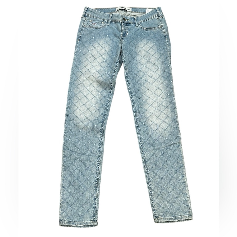 Hollister California 5‎ R faded jeans with sparkles